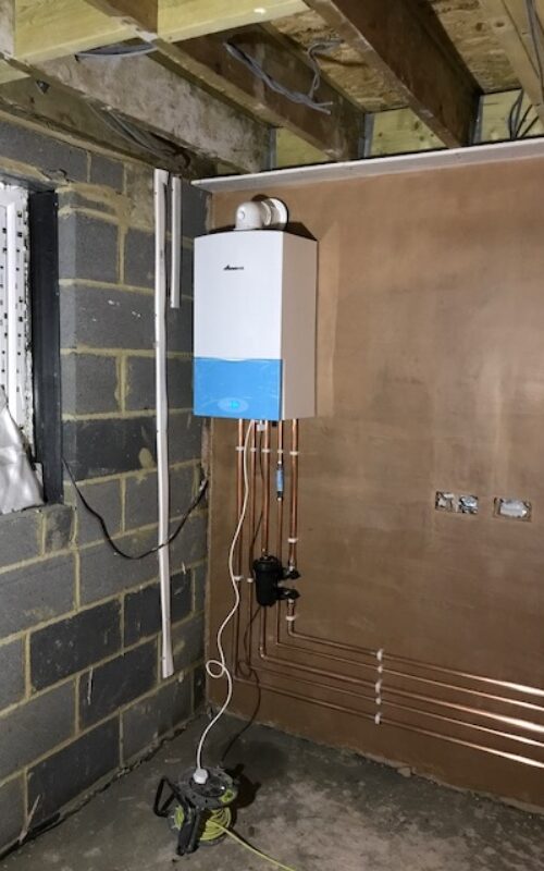 new boiler installation